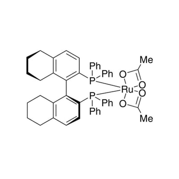 Diacetato[(S)-(-)-2,2'-bis(diphenylphosphino)-5,5',6,6',7,7',8,8'-octahydro-1,1'-binaphthyl]ruthenium(II) Ru(OAc)2[(S)-H8-binap]|44-0167|142962-95-6