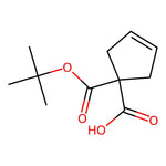 1-(tert-Butoxycarbonyl)cyclopent-3-ene-1-carboxylic acid|CS-0100229|635318-61-5