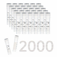 1.5ml self-standing vials assembled with clear caps, sterile,  rnase & dnase free, with white printing area and graduation, endotoxin free, working temperature from -86°c to 121°c; 500 tubes/pack, 4 p|81-8154