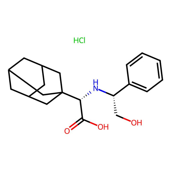 (S)-2-(Adamantan-1-yl)-2-(((R)-2-hydroxy-1-phenylethyl)amino)acetic acid hydrochloride|CS-0156601|361441-96-5