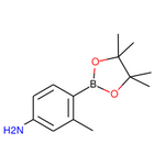 3-Methyl-4-(4,4,5,5-tetramethyl-1,3,2-dioxaborolan-2-yl)aniline|CS-0101273|631911-01-8