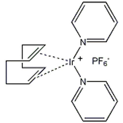 Bis(pyridine)(1,5-cyclooctadiene)iridium(I) hexafluorophosphate, 99%|77-0440|56678-60-5
