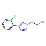 2-[4-(2-Chloro-phenyl)-pyrazol-1-yl]-ethanol, 95%|07-0148|1267158-10-0