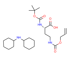 Dicyclohexylamine (S)-4-(((allyloxy)carbonyl)amino)-2-((tert-butoxycarbonyl)amino)butanoate|CS-W011521|327156-92-3
