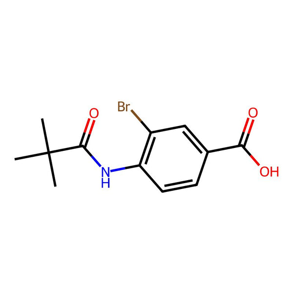 3-Bromo-4-pivalamidobenzoic acid|CS-0154952|139058-18-7