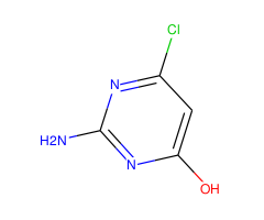 2-Amino-6-chloropyrimidin-4(3H)-one, 97%|500527|1194-21-4