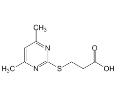 2-(2-Carboxyethyl)thio-4,6-dimethylpyrimidine, 97%|296966|247225-29-2