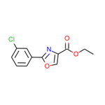 Ethyl 2-(3-chlorophenyl)oxazole-4-carboxylate|CS-0437854|132089-43-1