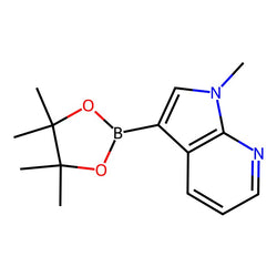 1-Methyl-3-(tetramethyl-1,3,2-dioxaborolan-2-yl)-1H-pyrrolo[2,3-b]pyridine|CS-0052450|1185427-32-0