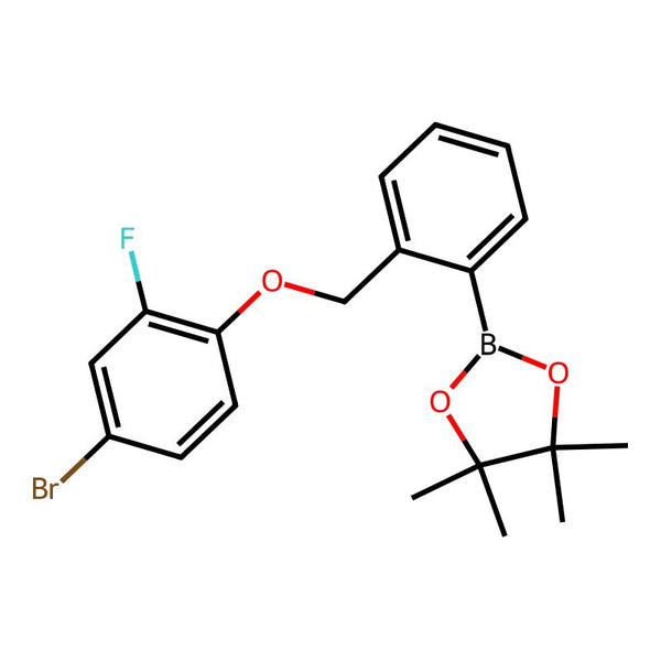 2-(2-((4-Bromo-2-fluorophenoxy)methyl)phenyl)-4,4,5,5-tetramethyl-1,3,2-dioxaborolane|CS-0518200|2246573-09-9