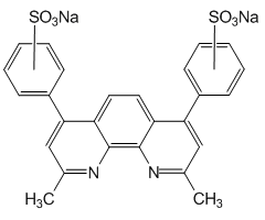 2,9-Dimethyl-4,7-diphenyl-1,10-phenanthrolinedisulfonic acid disodium salt, 98%, mixture of isomers|905726|52698-84-7