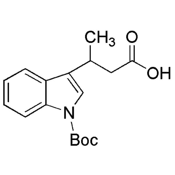 3-[1-(tert-Butoxycarbonyl)indol-3-yl]butanoic acid|24299|885266-53-5