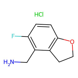 (5-Fluoro-2,3-dihydrobenzofuran-4-yl)methanamine hydrochloride|CS-0132025|2135600-87-0