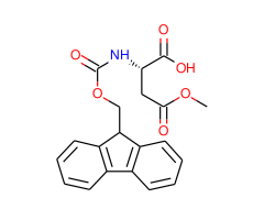 N-9-Fluorenylmethoxycarbonylaspartic acid β-methyl ester|CS-0019420|145038-53-5
