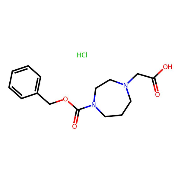 2-(4-((Benzyloxy)carbonyl)-1,4-diazepan-1-yl)acetic acid hydrochloride|CS-0646894|2924824-32-6