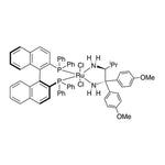 Dichloro[(S)-(-)-2,2'-bis(diphenylphosphino)-1,1'-binaphthyl][(2S)-(+)-1,1-bis(4-methoxyphenyl)-3-methyl-1,2-butanediamine]ruthenium(II) dichloromethane adduct, min. 97%|44-0211|212143-24-3
