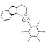 (5aR,10bS)-(+)-5a,10b-Dihydro-2-(pentafluorophenyl)-4H,6H-indeno[2,1-b][1,2,4]triazolo[4,3-d][1,4]oxazinium tetrafluoroborate, min. 98%|07-0415|872143-57-2