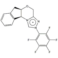 (5aR,10bS)-(+)-5a,10b-Dihydro-2-(pentafluorophenyl)-4H,6H-indeno[2,1-b][1,2,4]triazolo[4,3-d][1,4]oxazinium tetrafluoroborate, min. 98%|07-0415|872143-57-2