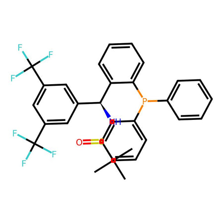 [S(R)]-N-[(S)-[3,5-Bis(trifluoromethyl)phenyl][2-(diphenylphosphino)phenyl]methyl]-2-methyl-2-propanesulfinamide, 95%|9184571|2262535-73-7