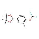 2-(4-(Difluoromethoxy)-3-methylphenyl)-4,4,5,5-tetramethyl-1,3,2-dioxaborolane|CS-0368963|1310950-04-9