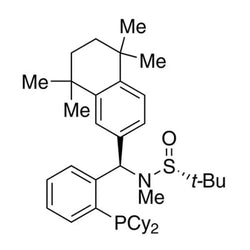 [S(R)]-N-[(R)-[2-(Dicyclohexylphosphino)phenyl](5,6,7,8-tetrahydro-5,5,8,8-tetramethyl-2-naphthalenyl)methyl]-N,2-dimethyl-2-propanesulfinamide, 95%|15-8840