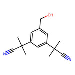 2,2'-(5-(Hydroxymethyl)-1,3-phenylene)bis(2-methylpropanenitrile) (Anastrozole Impurity)|CS-0181857|120511-88-8