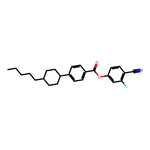 4-Cyano-3-fluorophenyl 4-(trans-4-pentylcyclohexyl)benzoate|CS-0062167|92118-84-8