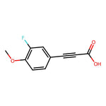3-(3-Fluoro-4-methoxyphenyl)propiolic acid|CS-0638372|58586-70-2