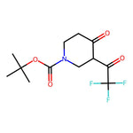 Tert-butyl 4-oxo-3-(2,2,2-trifluoroacetyl)piperidine-1-carboxylate|CS-0466294|733757-79-4