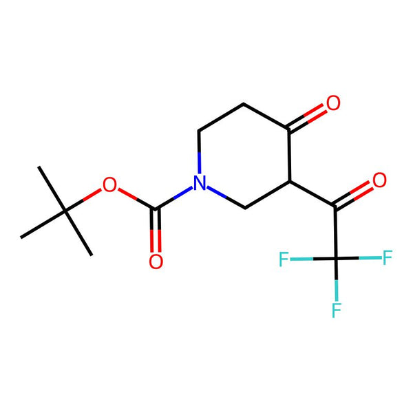 Tert-butyl 4-oxo-3-(2,2,2-trifluoroacetyl)piperidine-1-carboxylate|CS-0466294|733757-79-4