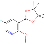 5-Fluoro-2-methoxy-3-(4,4,5,5-tetramethyl-1,3,2-dioxaborolan-2-yl)pyridine|CS-0040531|1083168-95-9