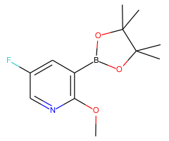 5-Fluoro-2-methoxy-3-(4,4,5,5-tetramethyl-1,3,2-dioxaborolan-2-yl)pyridine|CS-0040531|1083168-95-9