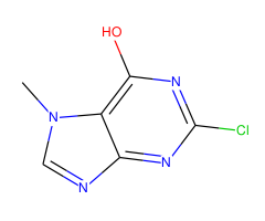 2-Chloro-7-methyl-7H-purin-6-ol|CS-0151154|16017-76-8