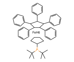 1,2,3,4,5-Pentaphenyl-1'-(di-t-butylphosphino)ferrocene, 95% CTC-Q-PHOS