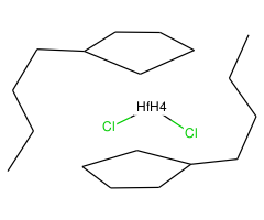 Bis(2-butylcyclopenta-1,3-dien-1-yl)hafnium(IV) chloride, 98%|326417|85722-08-3