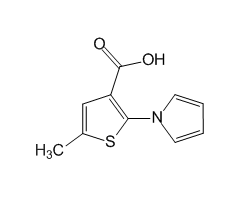 5-Methyl-2-pyrrol-1-yl-thiophene-3-carboxylic acid, 97%|180274|151258-67-2
