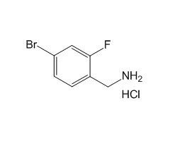 4-Bromo-2-fluorobenzylamine hydrochloride, 97%|327110|147181-08-6