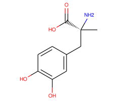 Methyldopa sesquihydrate, 98%, an alpha-adrenergic agonist|329925|555-30-6
