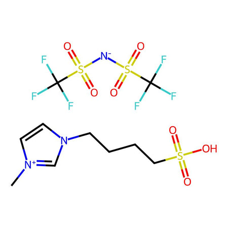 1-Methyl-3-(4-sulfobutyl)imidazolium bis(trifluoromethanesulfonyl)imide, 95%|2739689|909390-59-6