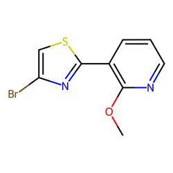 4-Bromo-2-(2-methoxypyridin-3-yl)thiazole|CS-B0624|1415562-60-5