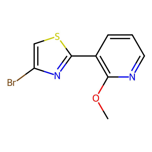 4-Bromo-2-(2-methoxypyridin-3-yl)thiazole|CS-B0624|1415562-60-5