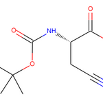 (S)-2-((tert-Butoxycarbonyl)amino)-3-cyanopropanoic acid|CS-0140321|45159-34-0
