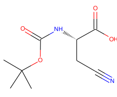(S)-2-((tert-Butoxycarbonyl)amino)-3-cyanopropanoic acid|CS-0140321|45159-34-0