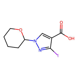 3-Iodo-1-(tetrahydro-2H-pyran-2-yl)-1H-pyrazole-4-carboxylic acid|CS-0017742|1627924-17-7
