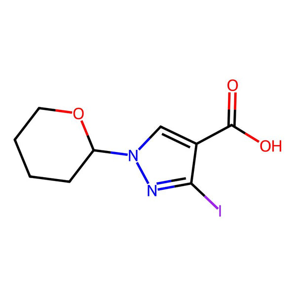 3-Iodo-1-(tetrahydro-2H-pyran-2-yl)-1H-pyrazole-4-carboxylic acid|CS-0017742|1627924-17-7