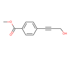 4-(3-hydroxyprop-1-yn-1-yl)benzoic acid methyl ester, 97%|332049|61266-36-2