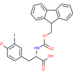 (S)-2-((((9H-Fluoren-9-yl)methoxy)carbonyl)amino)-3-(4-hydroxy-3-iodophenyl)propanoic acid|CS-0100996|134486-00-3