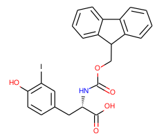 (S)-2-((((9H-Fluoren-9-yl)methoxy)carbonyl)amino)-3-(4-hydroxy-3-iodophenyl)propanoic acid|CS-0100996|134486-00-3