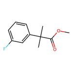 Methyl 2-(3-fluorophenyl)-2-methylpropanoate|CS-0665829|476429-16-0