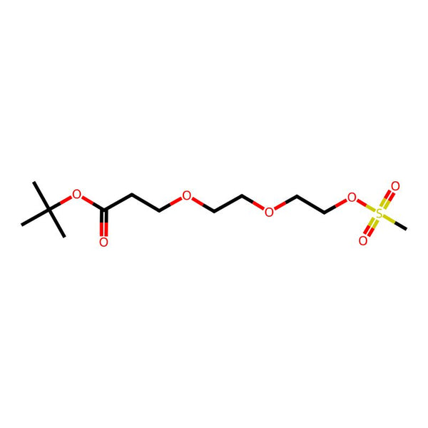Ms-PEG2-C2-Boc|CS-0114569|1312309-62-8